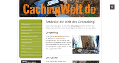 Desktop Screenshot of cachingwelt.de